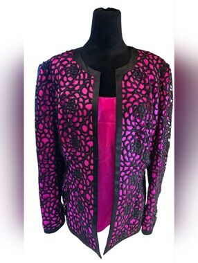 Solini Silk Jacket And Tank Size 12